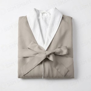 Премиальный гостиничный халат с воротником шалькой