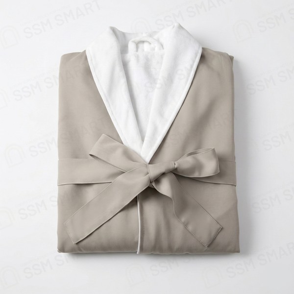 Премиальный гостиничный халат с воротником шалькой