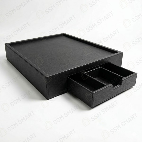 Премиальная чайная станция для отелей из экокожи | Welcome tray