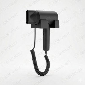 Настенный фен для отелей 1600W | Профессиональный фен для гостиниц